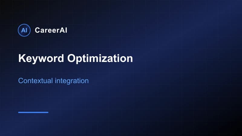 \tKeyword Optimization