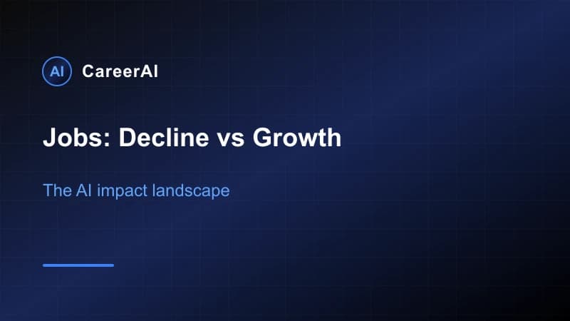 \tJobs: Decline vs Growth