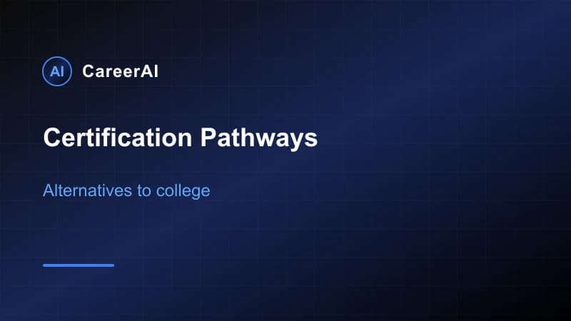 \tCertification Pathways