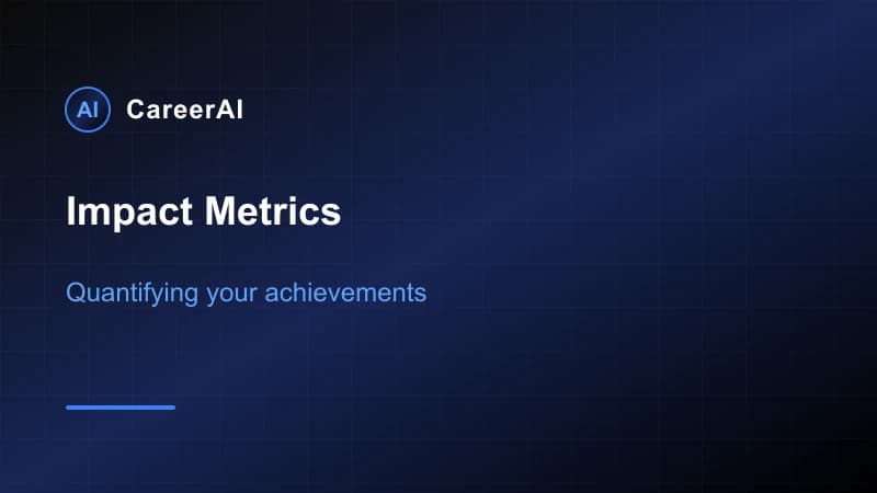 \tImpact Metrics
